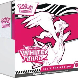 Pokémon TCG: SV White Flare Elite Trainer Box ETB (NEW, FACTORY SEALED) On Hand!